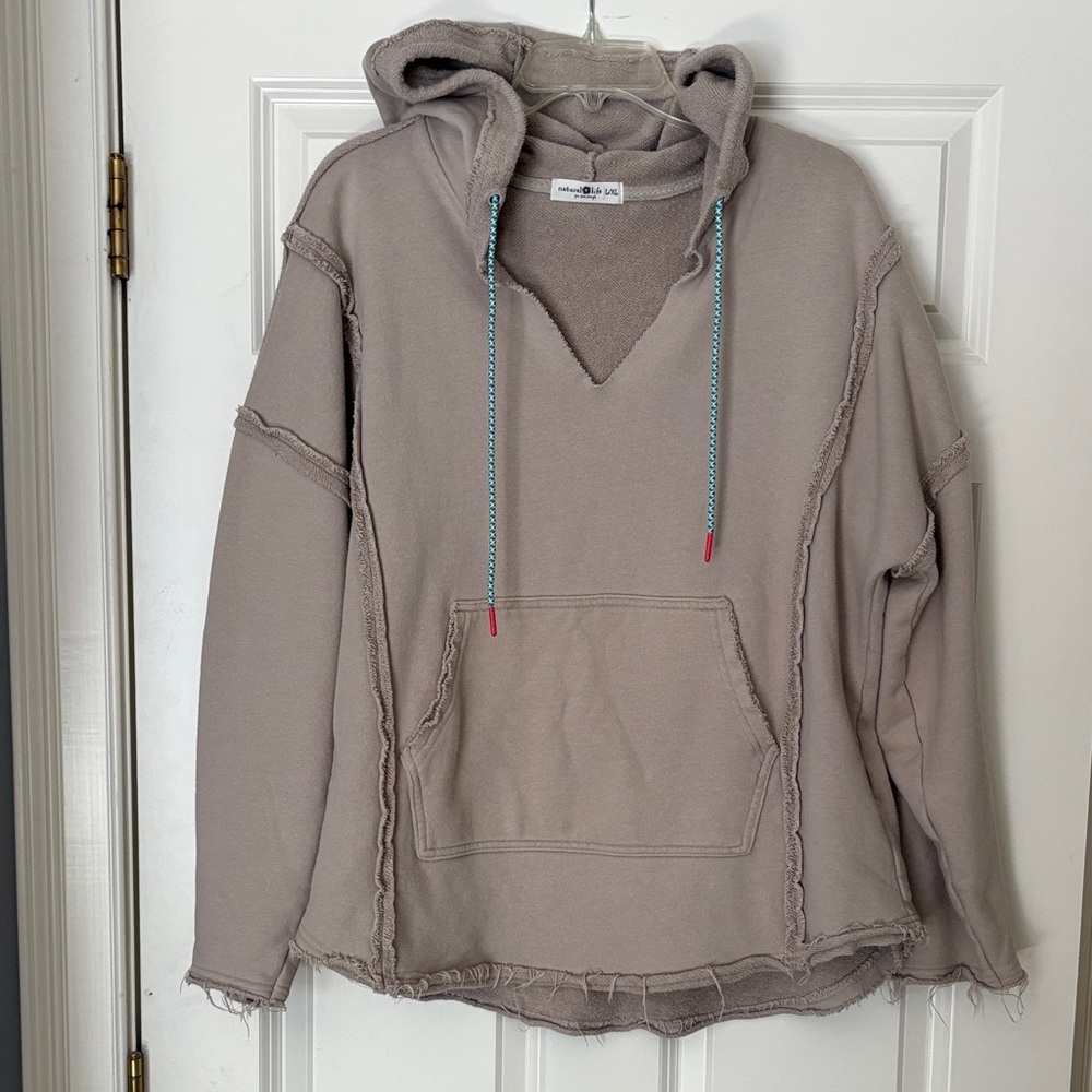 Natural Life Taupe Hoodie